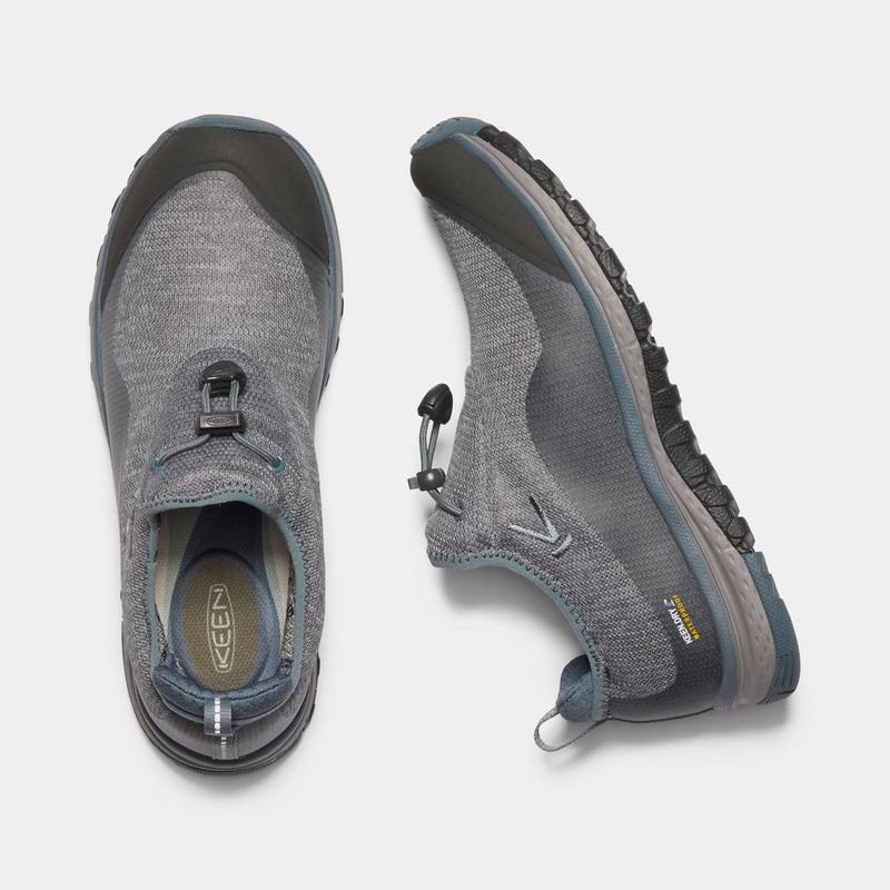 Keen Terra Moc Waterproof - Kadın Casual Ayakkabı - Gri - Turkey (053486JWF)